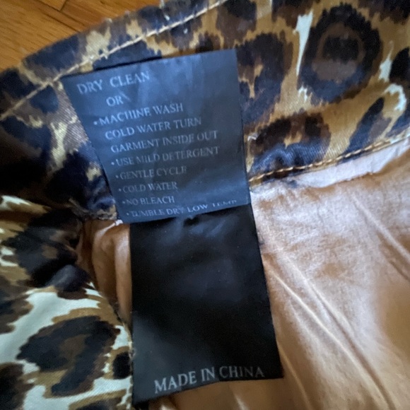 ***Sale***Cache EUC Denim Jeans In Floral Metallic Embroidered Originally $65 - Picture 8 of 8